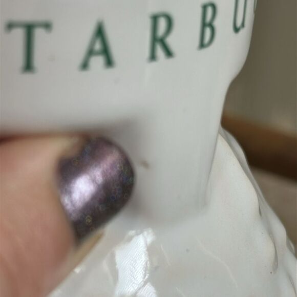 Vintage 90’s Starbucks Mug
Around The World Travel Embossed
Ceramic Globe Cup - Picture 8 of 17